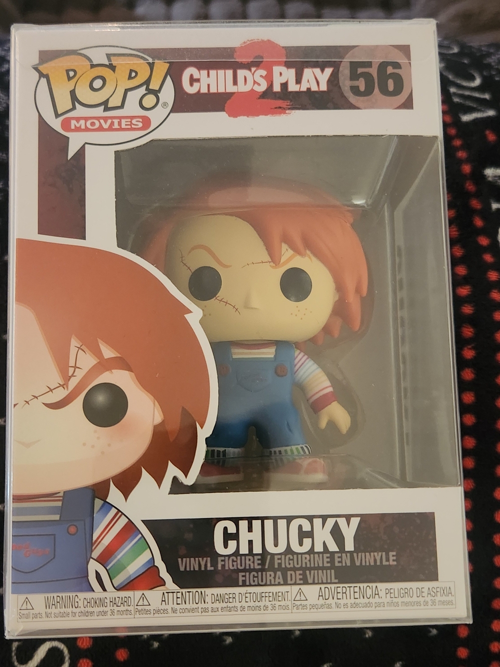 Funko Pop! Movies Child's Play Chucky Vinyl Figure - Orange Hair, Blue Outfit